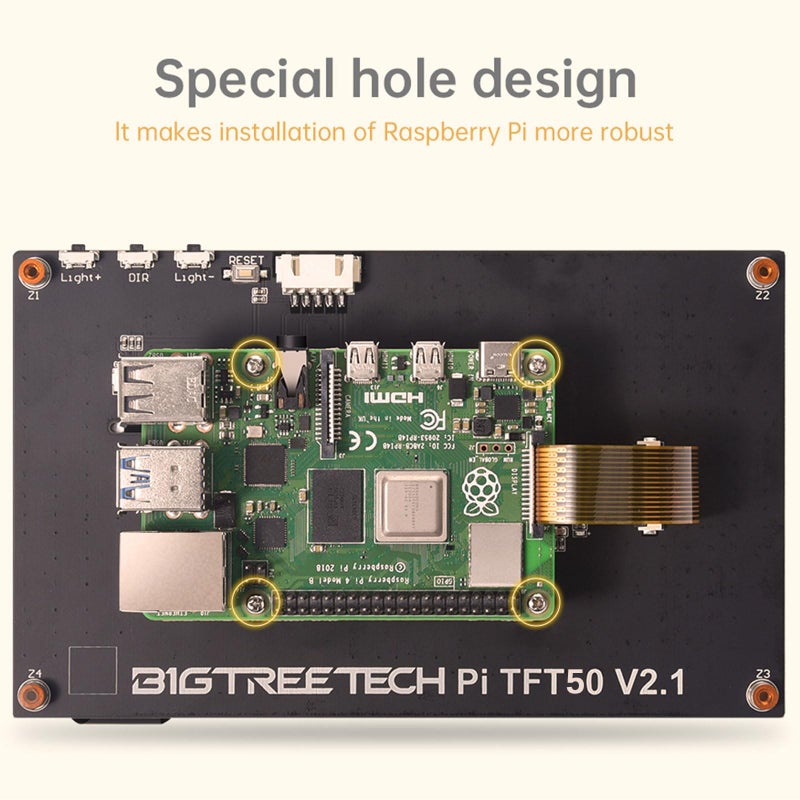 BIGTREETECH Upgrade PITFT50 V2.1 Graphic Smart Display DSI Interface 5 inch LCD Touch Screen Suitable for Raspberry-Pi - Image 5